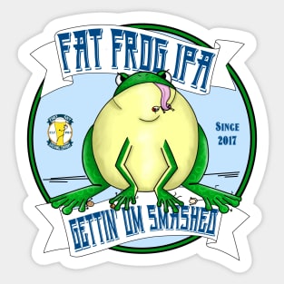 Fat Frog Sticker